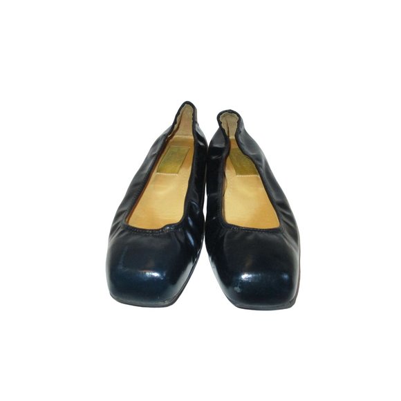 Lanvin Black River 2007 Ballet Flats Patent Leather Slip On Shoes - Picture 3 of 8